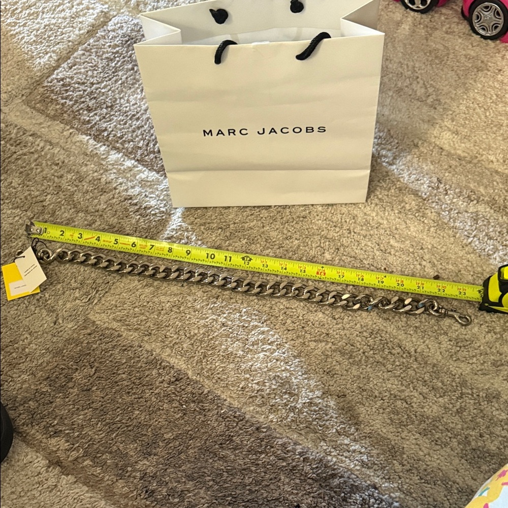 Marc Jacobs Silver Curb Chain Bracelet - Picture 4 of 4